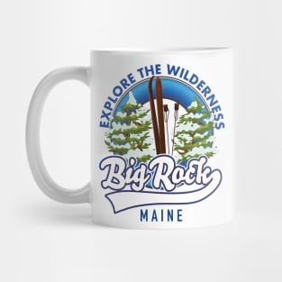 Big Rock Maine ski travel logo Mug